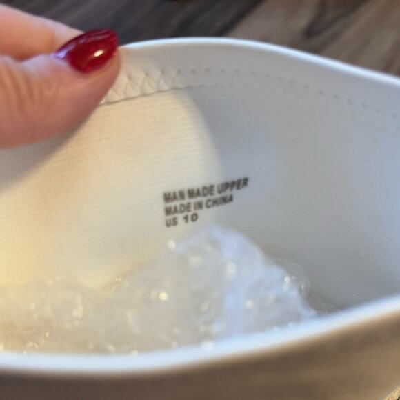 Oasis Society‎ Paris White Studded Cowboy Boots Women’s size 10 western festival - Picture 10 of 10